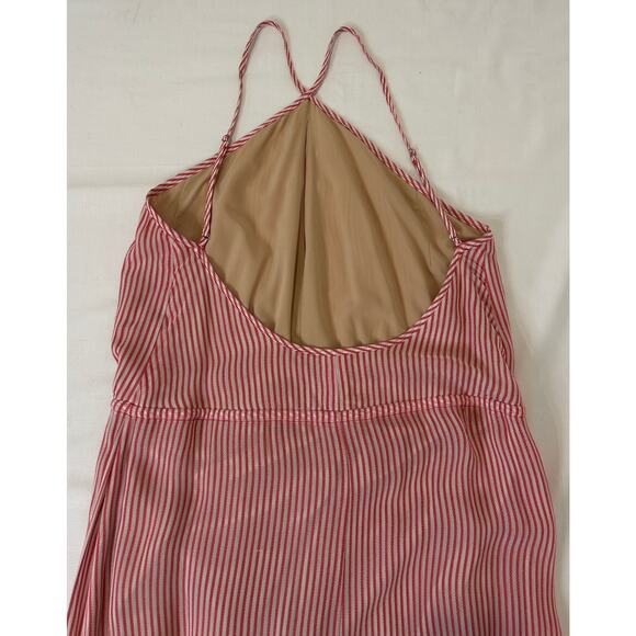 BCBGMaxazria women's Halter Low Back Cinch Tie Waist Maxi Dress Size XS - Picture 5 of 5